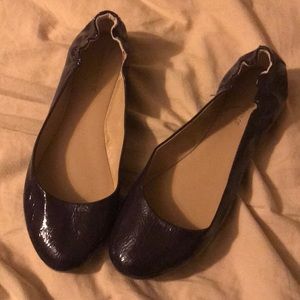 Purple ballet flats size 9
